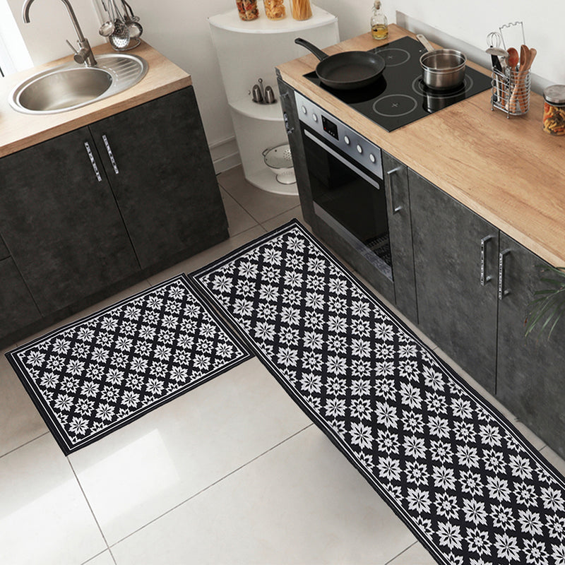 Marlow 2x Kitchen Mat Floor Rugs Area Carpet Non-Slip Door Mat 45x120cm /45x75cm