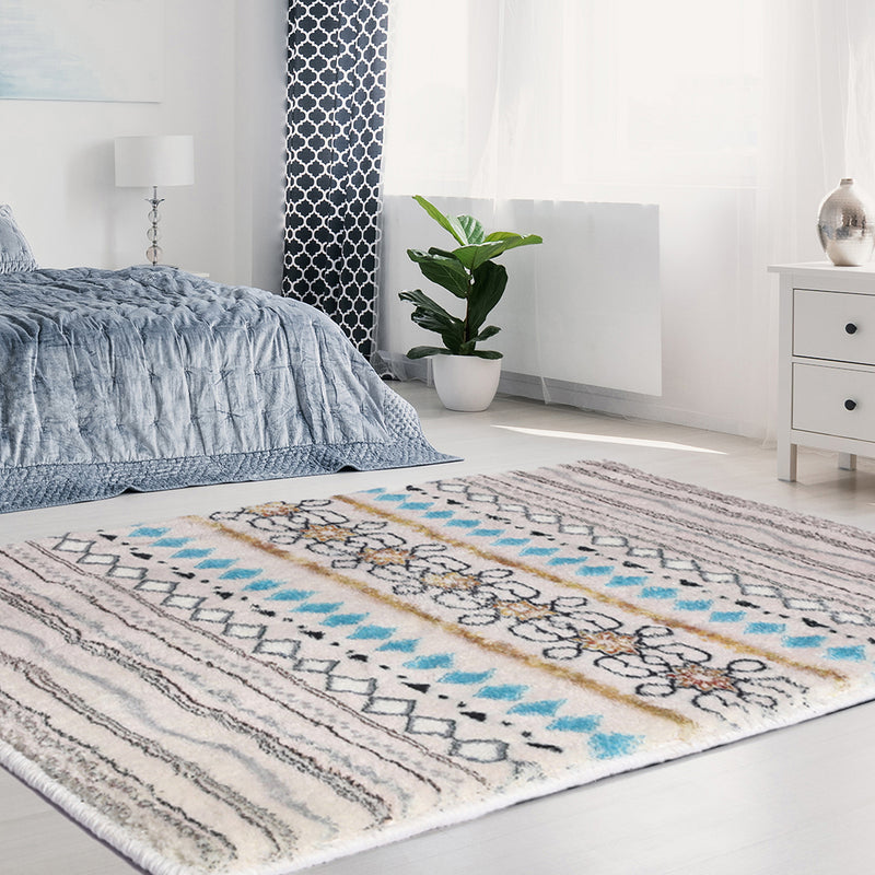 Marlow Floor Mat Rugs Shaggy Rug Large Area Carpet Bedroom Living Room 50x80cm