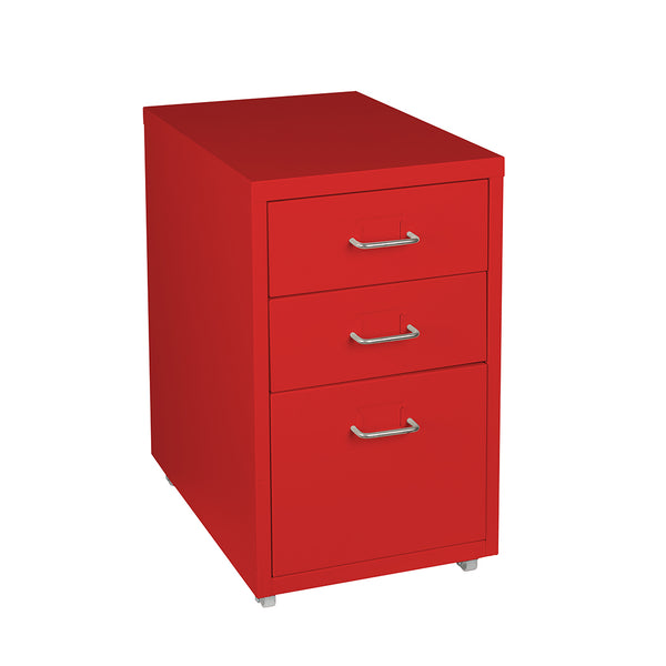 Metal Cabinet Storage Cabinets Folders Steel Study Office Organiser 3 Drawers