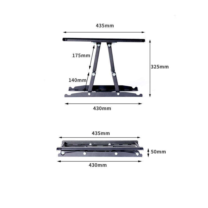 TV Wall Mount Bracket Tilet Swivel Slim Motion LED LCD 20 32 42 50 55 60 inch