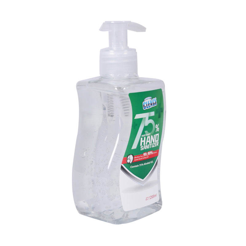 Cleace 30x Hand Sanitiser Sanitizer Instant Gel Wash 75% Alcohol 295ML