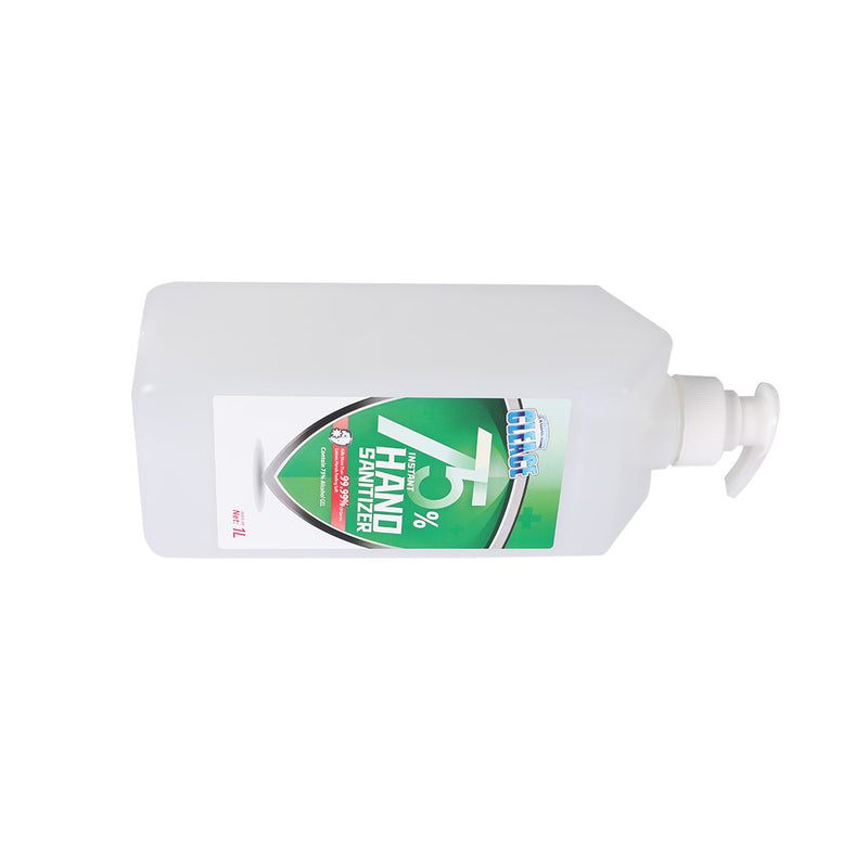 Cleace 2x Hand Sanitiser Sanitizer Instant Gel Wash 75% Alcohol 1000ML