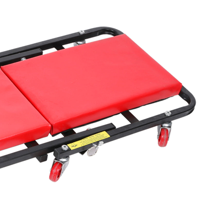 Folding Creeper Mechanic Stool Seat Garage Repair Trolley Laying  Workshop