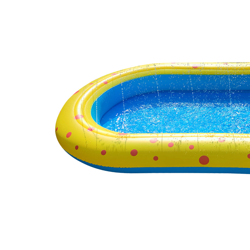 Inflatable Pool Water Splash Spray Mat Kids Children Sprinkler Play Pad Outdoor