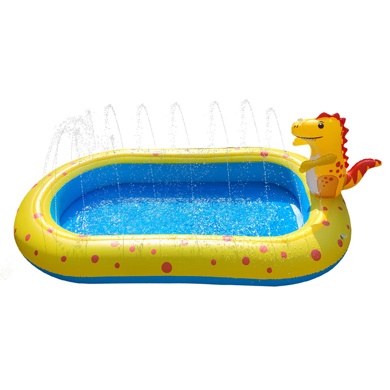 Inflatable Pool Water Splash Spray Mat Kids Children Sprinkler Play Pad Outdoor