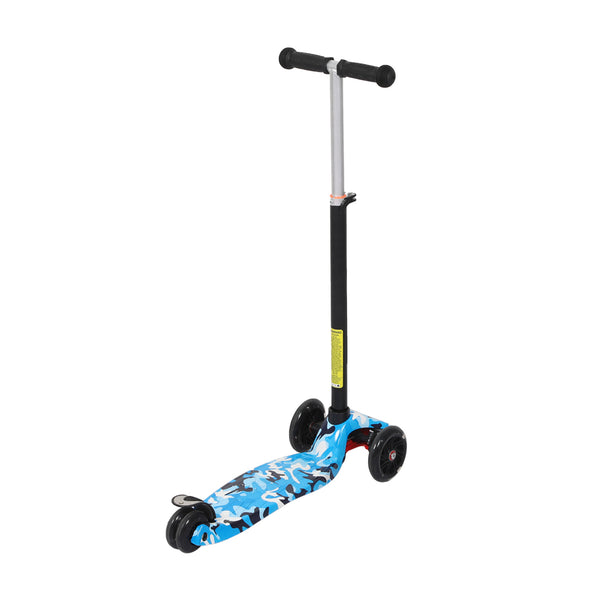 BoPeep Kids Scooter 3 Wheels Slider Toddler Toys Adjustable Height Flashing LED