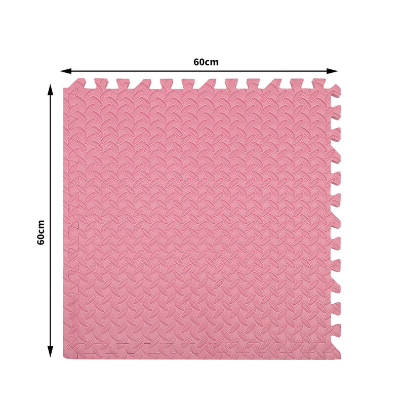 Bopeep Kids Play Mat Floor Baby Crawling Mats Foldable Waterproof Carpet Pink