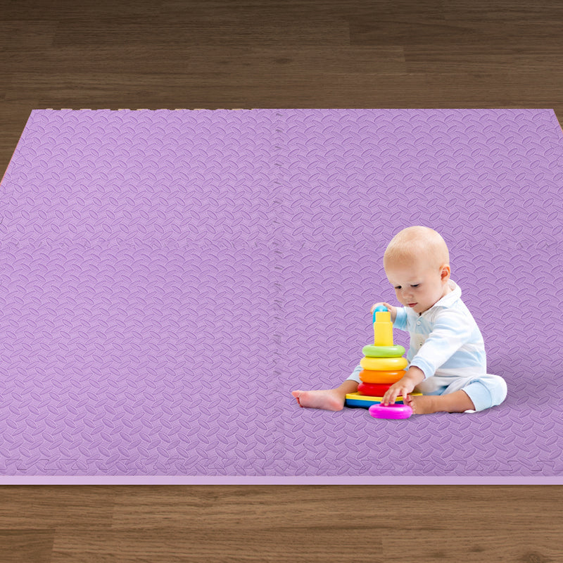 Bopeep Kids Play Mat Floor Baby Crawling Mats Foldable Waterproof Carpet Purple