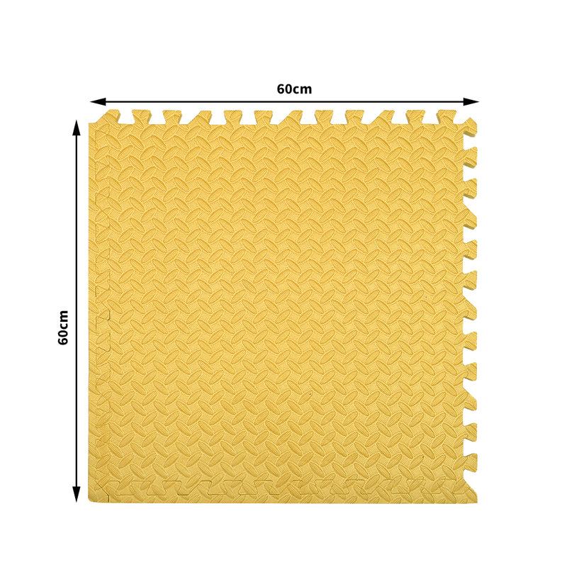 Bopeep Kids Play Mat Floor Baby Crawling Mats Foldable Waterproof Carpet Yellow