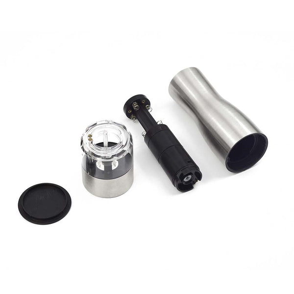 Stainless Steel Electric Salt Pepper Grinder Set Ceramic Mills Shakers Spice