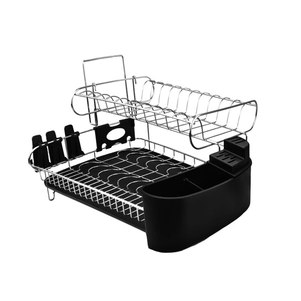 Kitchen Dish Rack Dishrack Cup Dish Drainer Plate Tray Holder