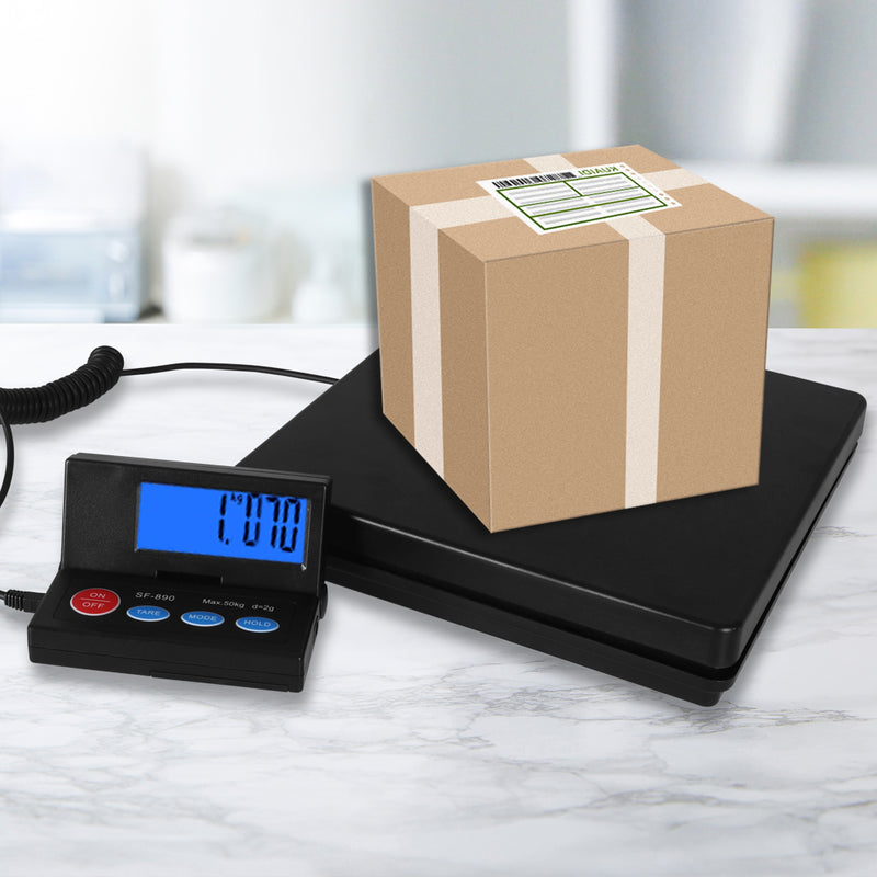 50kg Digital Postal Scales Electronic Commercial Scale Parcel Letter Shop LCD