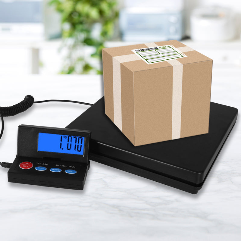 50kg Digital Postal Scales Electronic Commercial Scale Parcel Letter Shop LCD