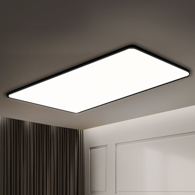 EMITTO Ultra-Thin 5CM LED Ceiling Down Light Surface Mount Living Room Black 45W