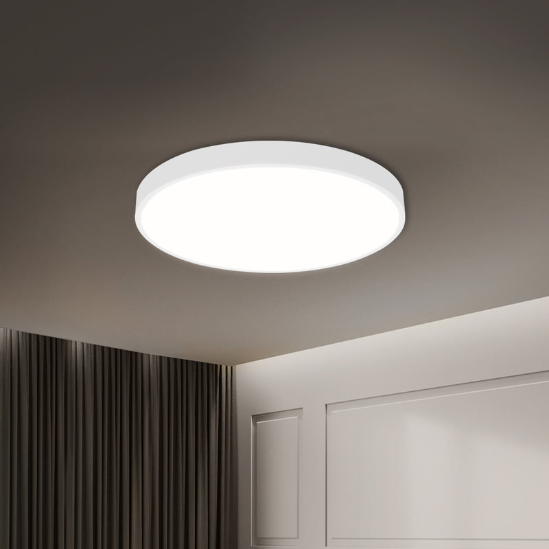 EMITTO Ultra-Thin 5CM LED Ceiling Down Light Surface Mount Living Room White 30W