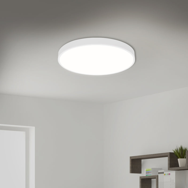 EMITTO Ultra-Thin 5CM LED Ceiling Down Light Surface Mount Living Room White 36W