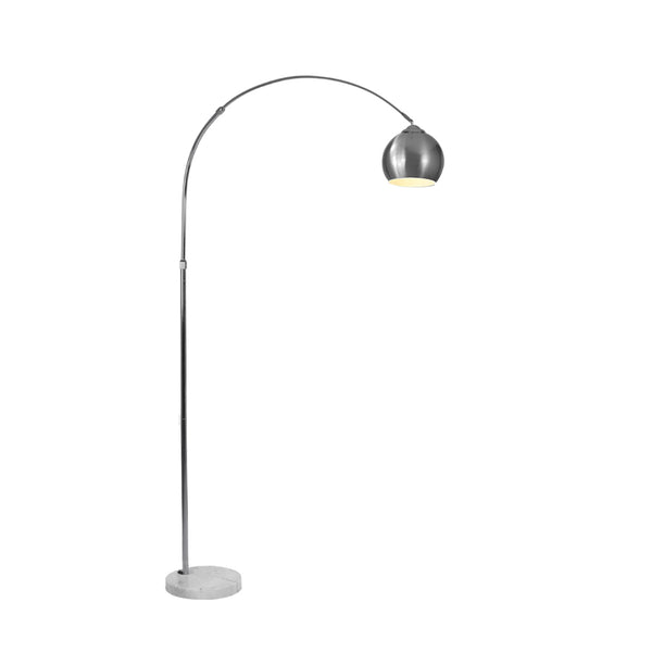 Modern LED Floor Lamp Stand Reading Light Height Adjustable Indoor Marble Base