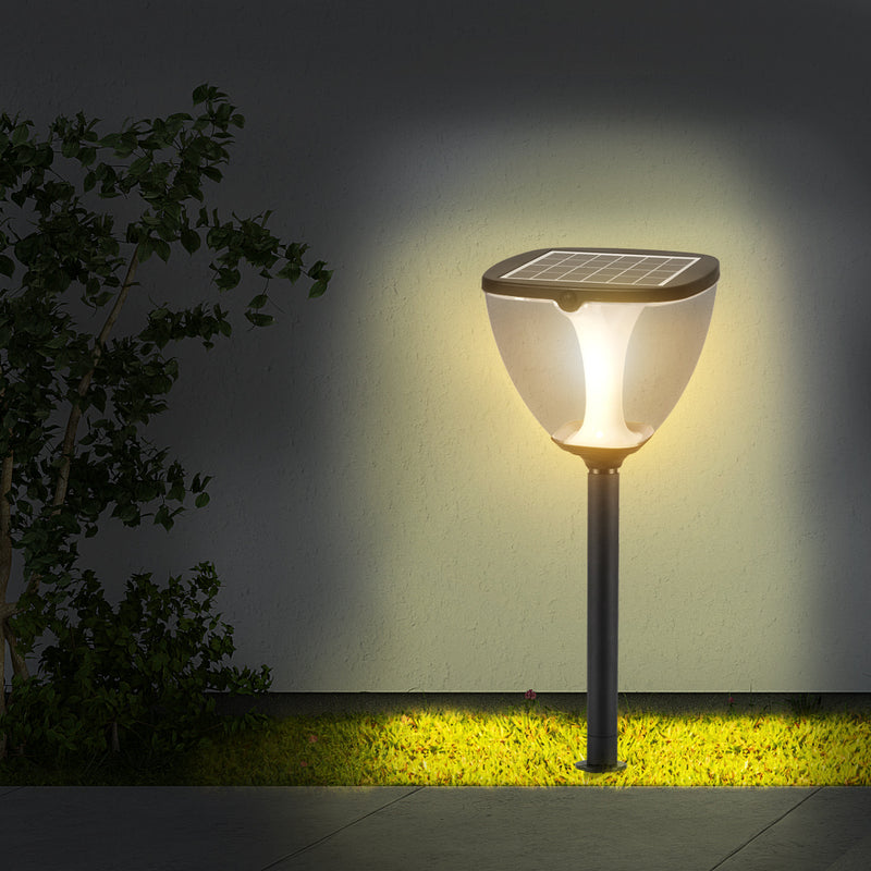 EMITTO Solar Powered LED Garden Light Pathway Landscape Lawn Lamp Patio 60cm