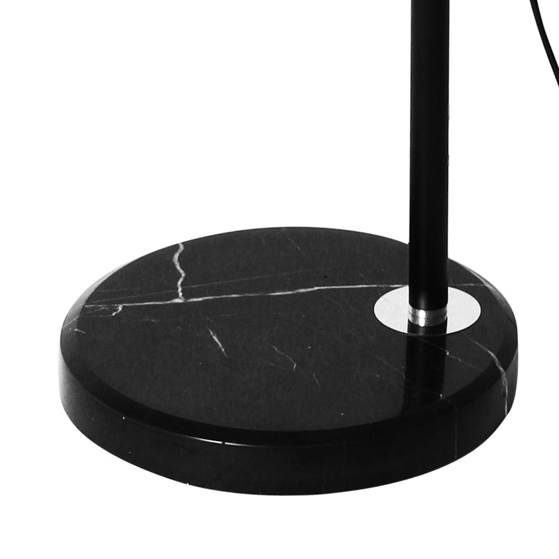 Modern LED Floor Lamp Reading Light Free Standing Height Adjustable Marble Base