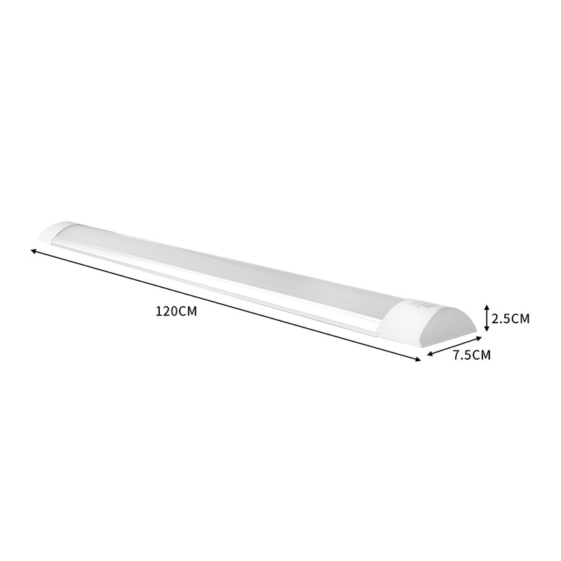 EMITTO LED Batten Light Ceiling Linear Microwave Sensor Optional Daylight 40W