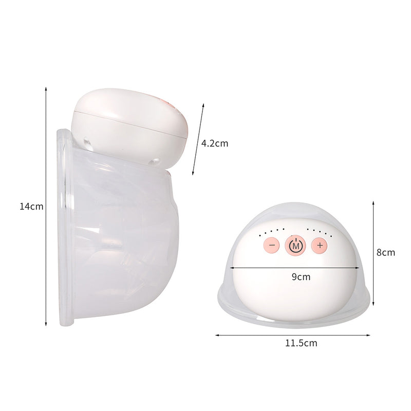 Portable Electric Breast Pump USB Silent Hands-Free Automatic Milker Baby Feeder