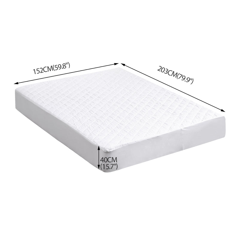 DreamZ Fully Fitted Waterproof Microfiber Mattress Protector in Queen Size