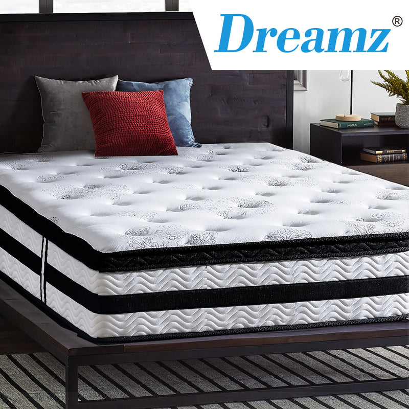 DeramZ 35CM Thickness Euro Top Egg Crate Foam Mattress in Double Size