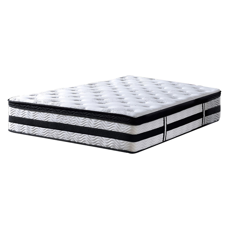 DreamZ 35CM Thickness Euro Top Egg Crate Foam Mattress in Queen Size