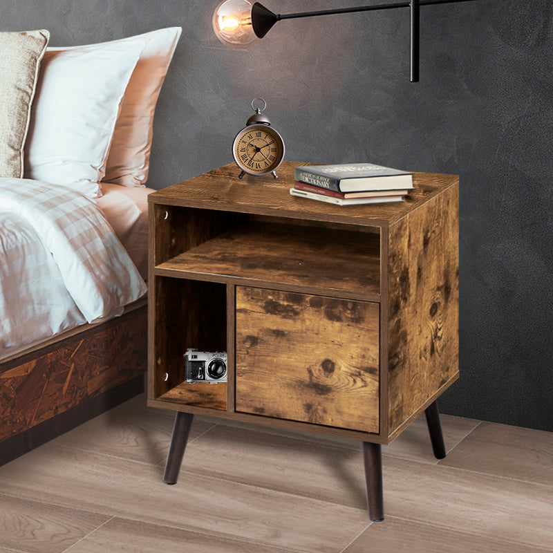 Levede Bedside Tables Drawers Side Table Wood Nightstand Storage Cabinet Bedroom