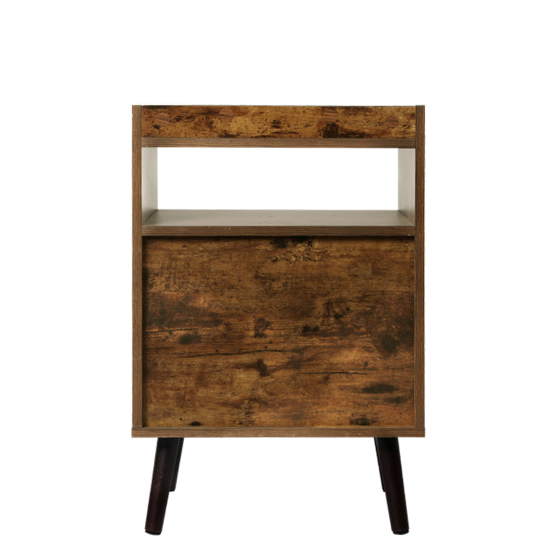 Levede Bedside Tables Drawers Side Table Wood Nightstand Storage Cabinet Bedroom