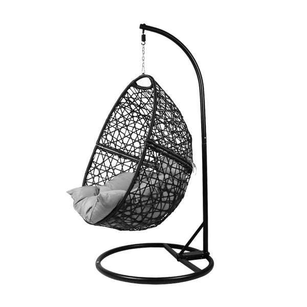 Levede Hanging Swing Egg Chair Outdoor Furniture Hammock Pod Patio Cushion Seat