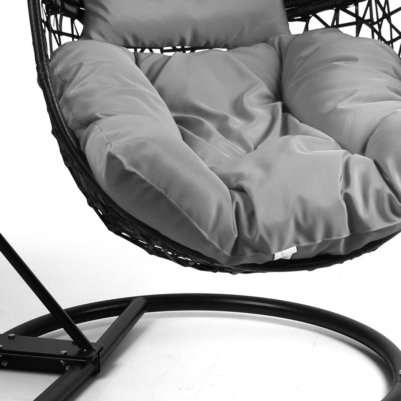 Levede Hanging Swing Egg Chair Outdoor Furniture Hammock Pod Patio Cushion Seat