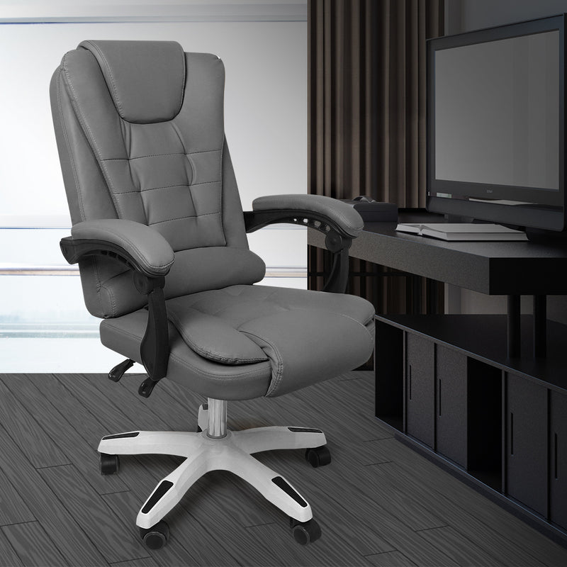 Levede Gaming Chair Office Computer Seat Racing PU Leather Executive Recliner