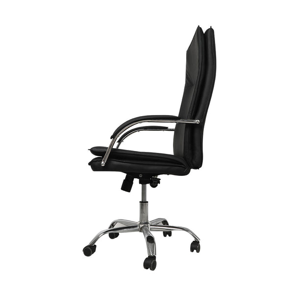 Office Chair Gaming Chairs Racing Executive PU Leather Seat Executive Computer Black