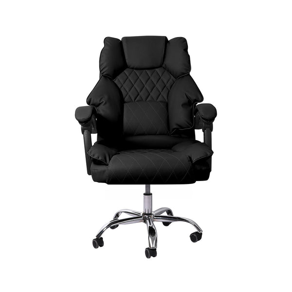 Levede Gaming Chair Office Computer Seat Racing PU Leather Executive Recliner