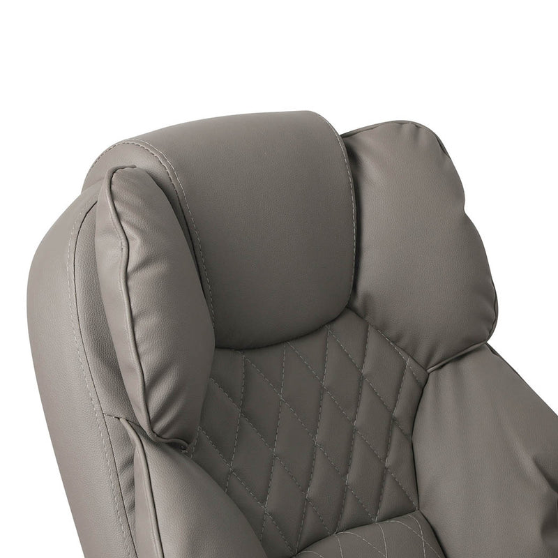 Levede Gaming Chair Office Computer Seat Racing PU Leather Executive Recliner