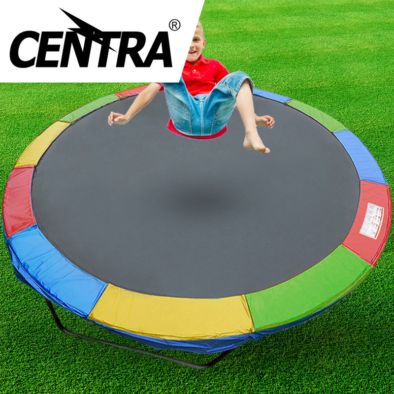 8 FT Kids Trampoline Pad Replacement Mat Reinforced Outdoor Round Spring Cover