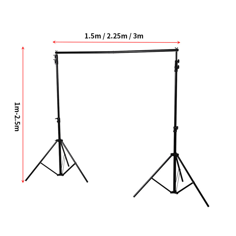 Pro.Studio Backdrop Stand  Screen Photo Background Support Stand Kit 2.5x3m Type 1