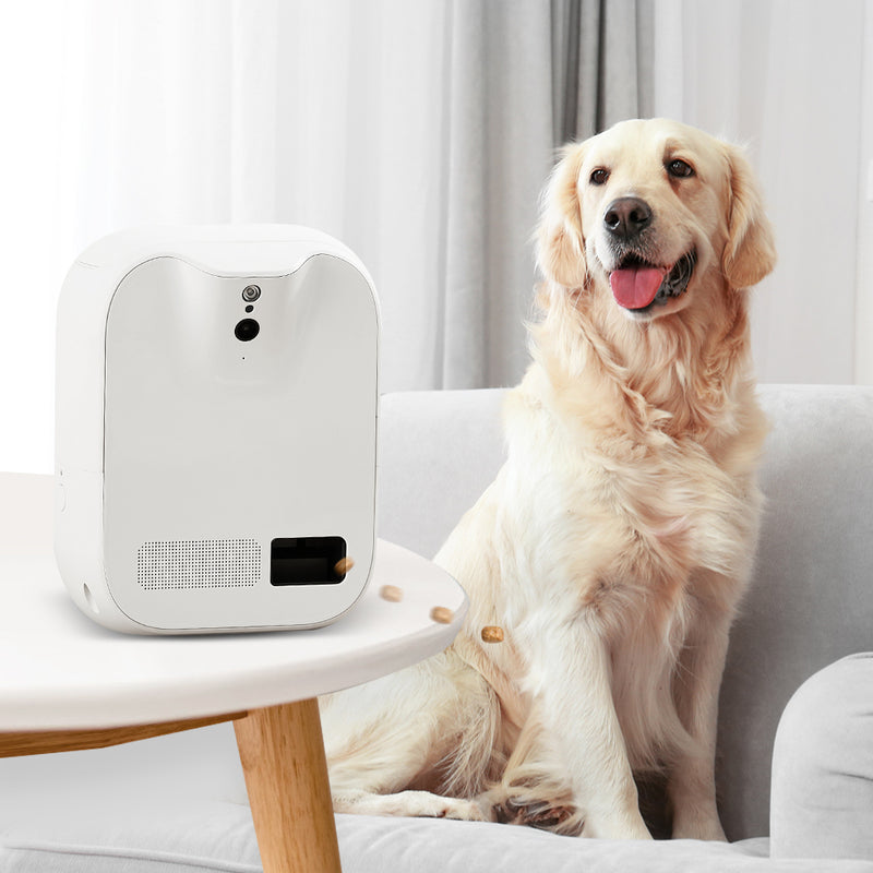 Smart Pet Feeder Camera Dog Cat Automatic Food Dispenser Portable Petkit WIFI