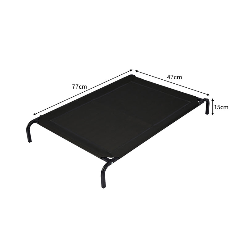 Pet Bed Dog Beds Bedding Sleeping Non-toxic Heavy Trampoline Black M