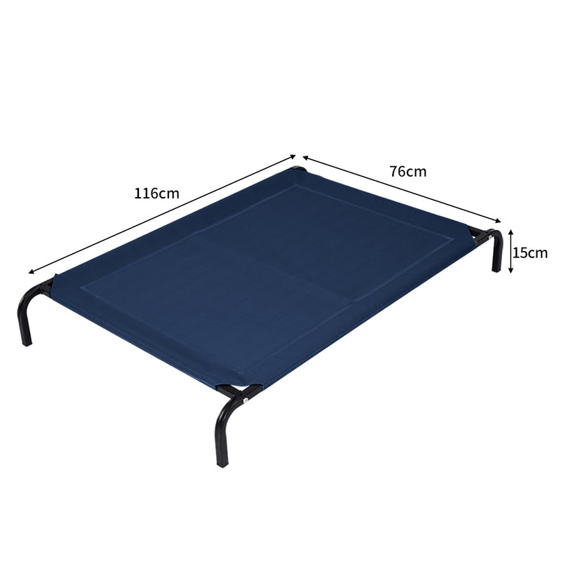 Pet Bed Dog Beds Bedding Sleeping Non-toxic Heavy Trampoline Navy XL