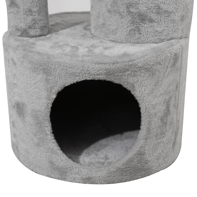 Cat Tree Tower Condo House Post Scratching Furniture Play Pet Activity Kitty Bed