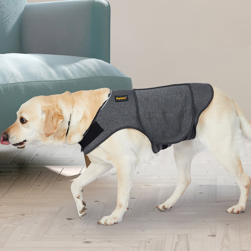 PaWz Dog Thunder Anxiety Jacket Vest Calming Pet Emotional Appeasing Cloth L