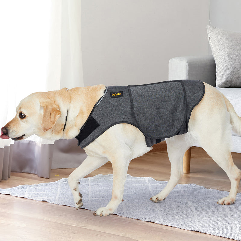 PaWz Dog Thunder Anxiety Jacket Vest Calming Pet Emotional Appeasing Cloth L