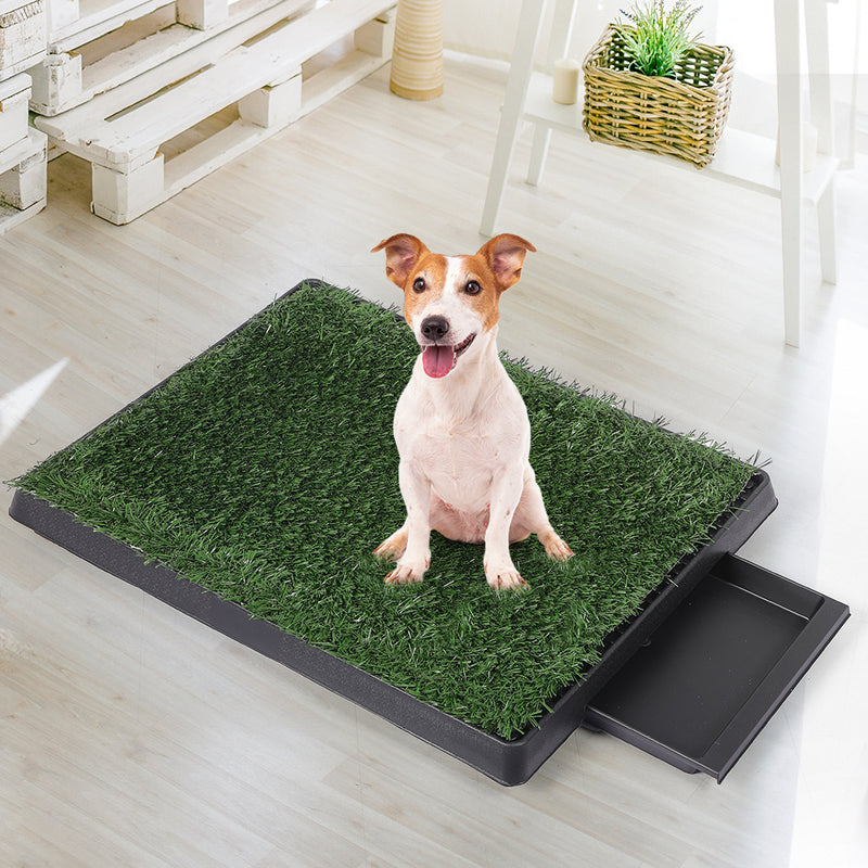 Grass Potty Dog Pad Training Pet Puppy Indoor Toilet Artificial Trainer Portable