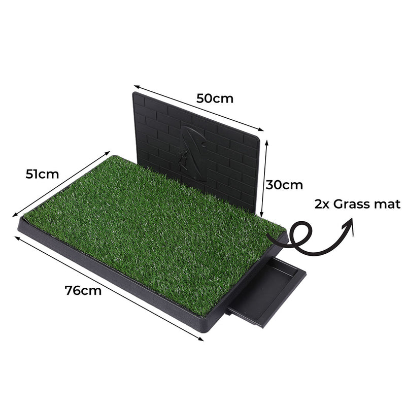 Grass Potty Dog Pad Training Pet Puppy Indoor Toilet Artificial Trainer Portable