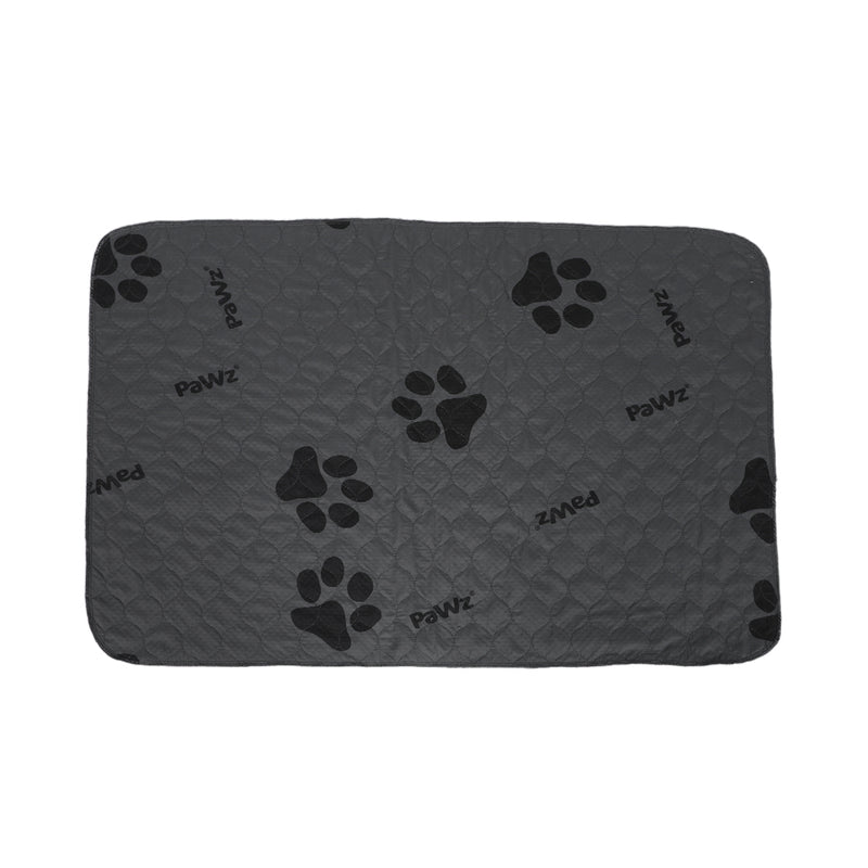 PaWz 2x Washable Dog Puppy Training Pad Pee Puppy Reusable Cushion Jumbo Grey