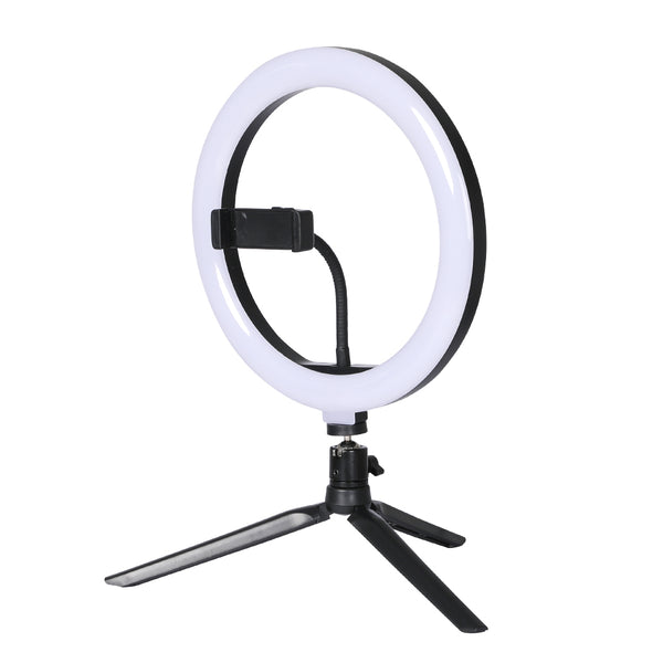 LED Ring Light with Tripod Stand Phone Holder Dimmable Studio Photo Makeup Lamp Type1