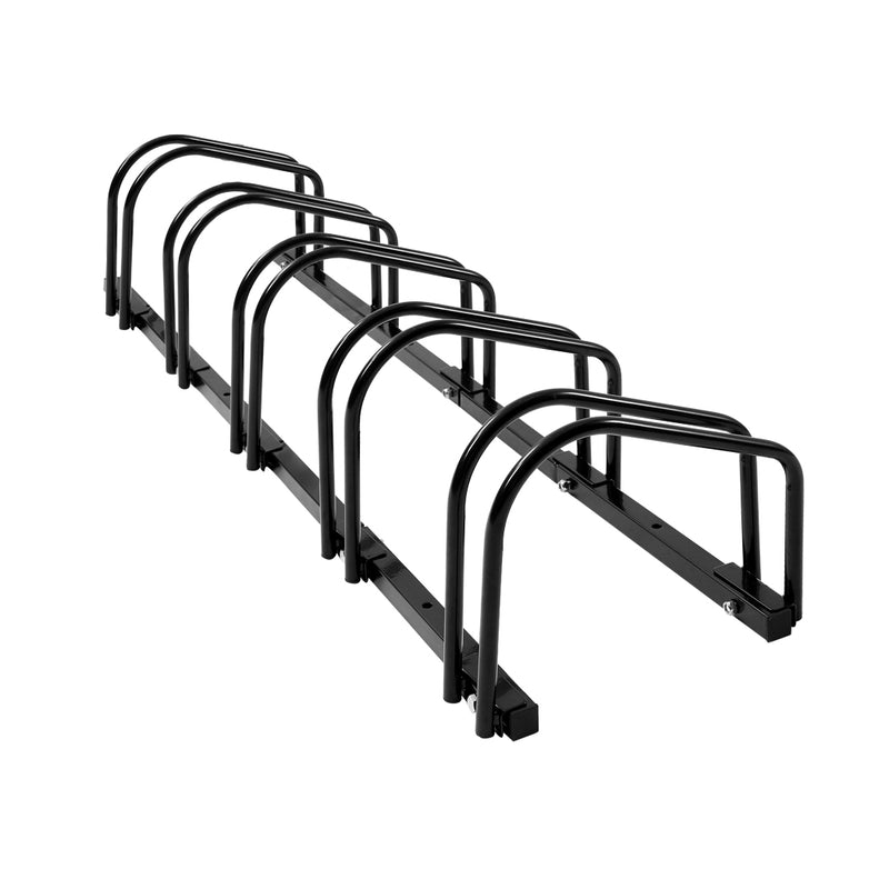 5-Bikes Stand Bicycle Bike Rack Floor Parking Instant Storage Cycling Portable