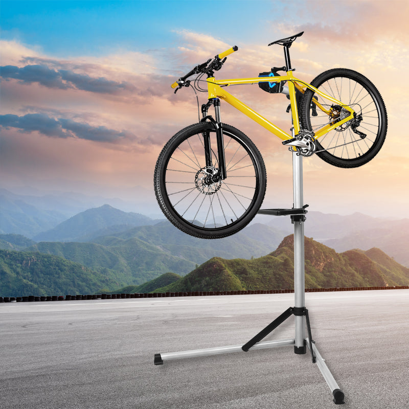 MONVELO Portable Bike Repair Stand Floor Workstand Bicycle Maintenance Max 50kg